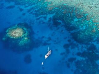 Moorings on the Outer Egde of the Great Barrier Reef